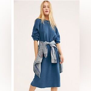 Free People Santa Barbara Sweater midi dress Medium